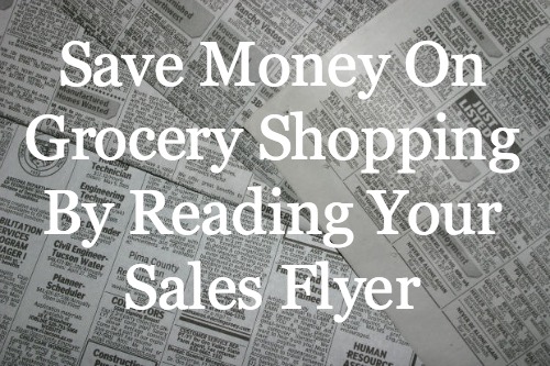 Save Money On Grocery Shopping By Reading Your Sales Flyer