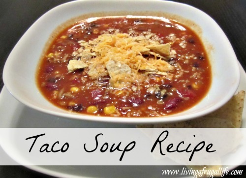 Family Taco Soup Recipe