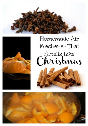 Homemade Air Freshener That Smells Like Christmas