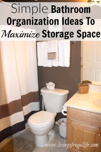 Simple Bathroom Organization Ideas To Maximize Storage Space
