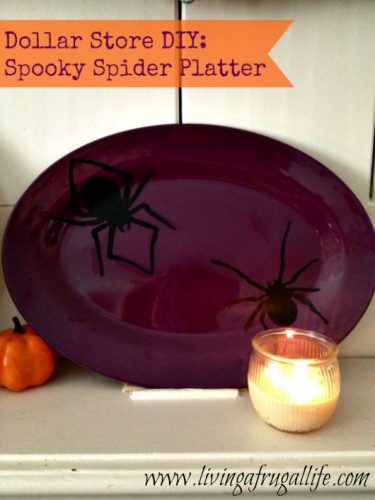 Fun Halloween Crafts: Halloween Spider Plate Craft For The Home