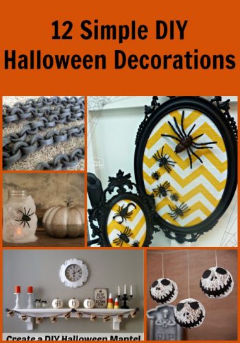 12 Simple DIY Halloween Decorations For Your Home
