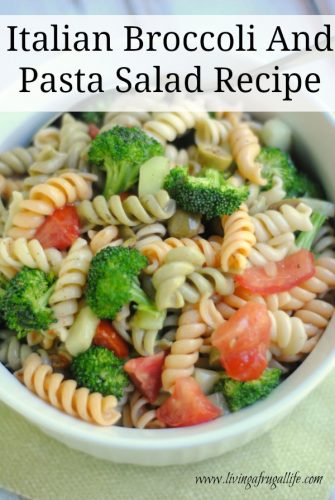 Italian Broccoli and Pasta Salad Recipe