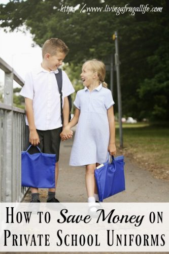 How to Save Money on Private School Uniforms